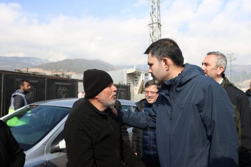 Bakan Murat Kurum: Deprem bölgesinde koordinasyonu TOKİ eliyle yapacağız